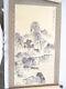 165 Japanese Prints In A Scroll. Painting On Paper = Houses Mountains