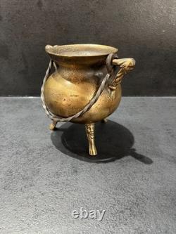17th-Century Bronze Tripod Cauldron. Early Period, Middle Ages, Collections