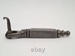18th CENTURY FORGED STEEL DOOR KNOCKER / ANTIQUE DOOR (Décoretout31)