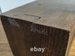 18th Century Candle Box Popular Art Oak Normandy