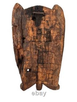 18th Century Wooden Sculpture of a Cherub Angel Religious