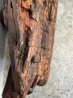 18th Century Wooden Sculpture of a Cherub Angel Religious