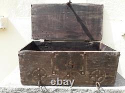 18th-century wooden chest
