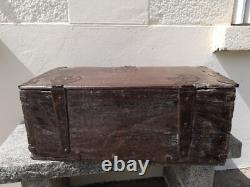 18th-century wooden chest