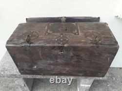 18th-century wooden chest