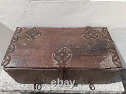 18th-century wooden chest