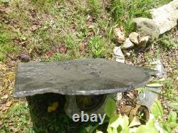 19th Century Cast Iron Fireplace Plaque Brittany Decor Family of Brittany Mill