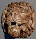 19th Century Gothic Medieval Lion Wood Sculpture Panel Statue Middle Ages