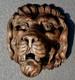 19th Century Gothic Medieval Lion Wood Sculpture Woodwork Statue Middle Ages Figurine