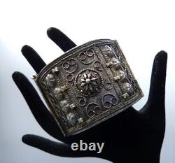 19th Century Ottoman Armenian Silver Bracelet