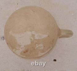 19th Century Stoneware Flask from La Borne