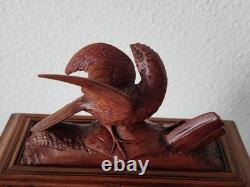 19th-century Black Forest jewelry box in very good condition