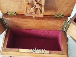 19th-century Black Forest jewelry box in very good condition