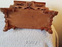 19th-century Black Forest jewelry box in very good condition
