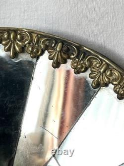 2 Antique Multiplying Mirrors Empire Period Georgian French Mirrors