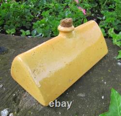 2 Antique Soufflenheim Alsace Vintage French Folk Pottery Art