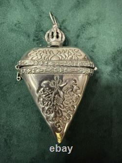 ANTIQUE VINAIGRETTE OR SALT OR PERFUME BOX 19TH CENTURY ORIENTALIST 19TH CENTURY