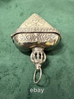 ANTIQUE VINAIGRETTE OR SALT OR PERFUME BOX 19TH CENTURY ORIENTALIST 19TH CENTURY