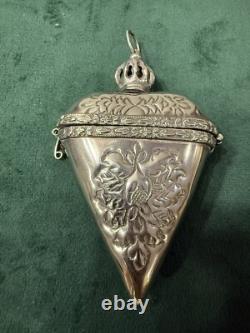 ANTIQUE VINAIGRETTE OR SALT OR PERFUME BOX 19TH CENTURY ORIENTALIST 19TH CENTURY