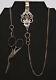 A Hook Scissors Chatelaine Silver Minerva Orfevre Edmond Loze 19th Z263