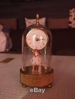 Alarm Clock Music Box Vintage Ballerina Reuge Switzerland