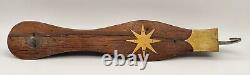 Ancient 1810 Skating Wooden Ice Skate I Sorby Sheffield Boultbees, Name Wilson