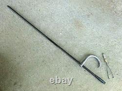 Ancient Cane A Systeme 88cm Walking Tool