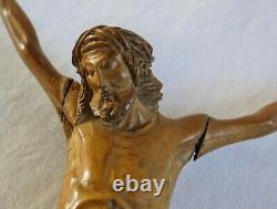 Ancient Christ, Christ in boxwood, in wood, 17th 18th century, religious, Christ
