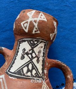 Ancient Clay Jug North Africa Tuareg Berber Beautifully Painted