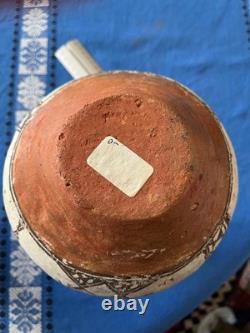 Ancient Clay Jug North Africa Tuareg Berber Beautifully Painted