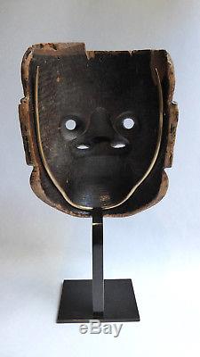 Ancient Japanese Mask O Beshimi Edo Japan Theater 18th Century