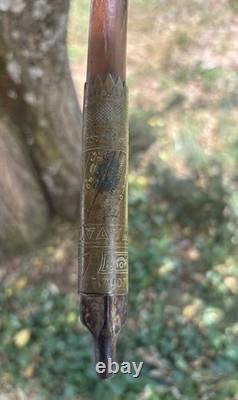 Ancient Makila/Basque Walking Stick/1923/Bayonne Euzkadi
