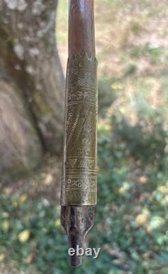 Ancient Makila/Basque Walking Stick/1923/Bayonne Euzkadi