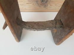 Ancient Necklace For Large Carved Wooden Bell 19th S Popular Art