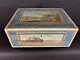Ancient Painted Work Box Table Poplar Mirror Box Couture 1800