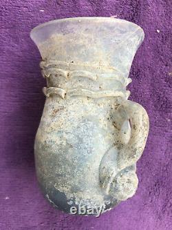 Ancient Roman Balsamary Archaeology Authentic Object Of The Roman Era