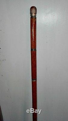 Ancient Scanned Cane With Canne System Written Notary Written Xixth