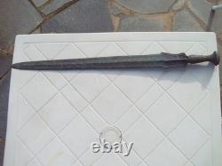 Ancient bronze sword from China