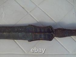 Ancient bronze sword from China