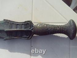 Ancient bronze sword from China