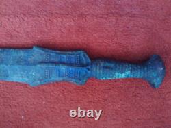 Ancient bronze sword from China