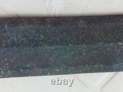 Ancient bronze sword from China