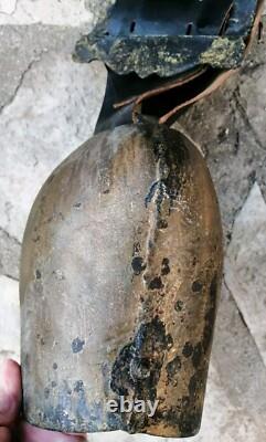 Ancient huge cow bell transhumance Alsace Kaysersberg