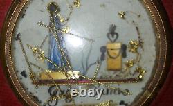 Ancient leather wallet very original late 18th early 19th century