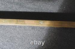 Ancient measuring cane for livestock measurement