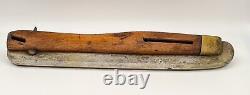 Antique 1810 Former Wooden Ice Skate I Sorby Sheffield Boultbees, Name Wilson