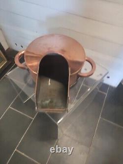 Antique 19th Century Copper Toad