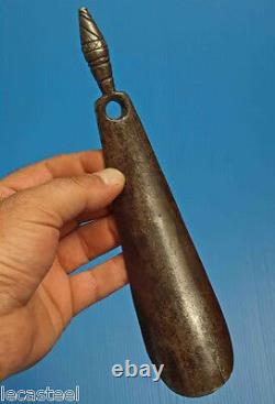 Antique And Rare Shoehorn Wrought Iron 18th
