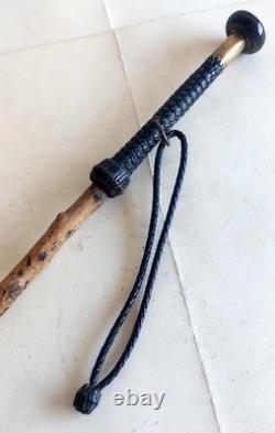 Antique Basque Makila Walking Stick – “My Travelling Companion”