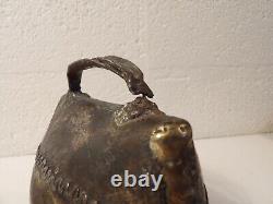 Antique Brass Bell from the 18th-19th Century: Cow Pastures Folk Art
